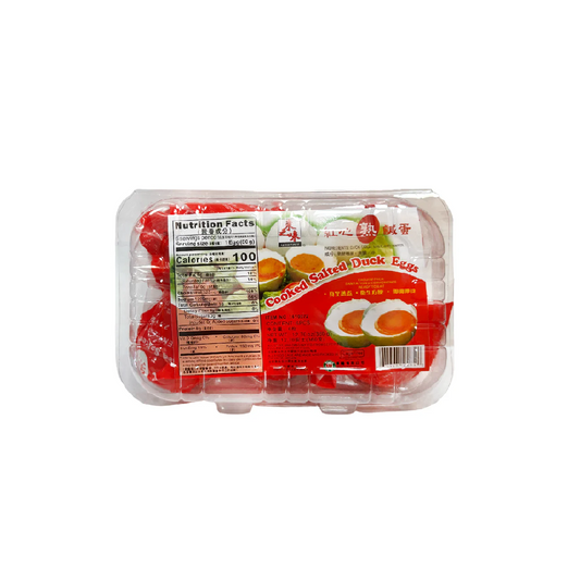 ASIAN TASTE COOKED SALTED DUCK EGGS 6 PCS