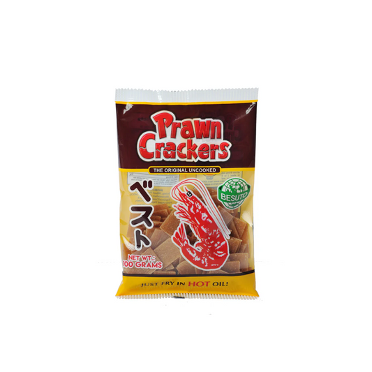 BESUTO PRAWN CRACKERS ORIG 100GRAMS