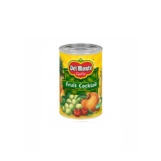 DEL MONTE FRUIT COCKTAIL IN HEAVY SYRUP  15.25 OZ