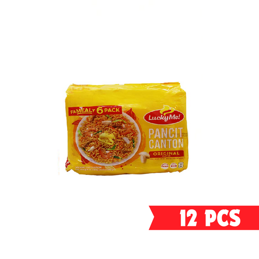 LUCKY ME INSTANT PANCIT CANTON ORIGINAL (6-PACK)  60 GM