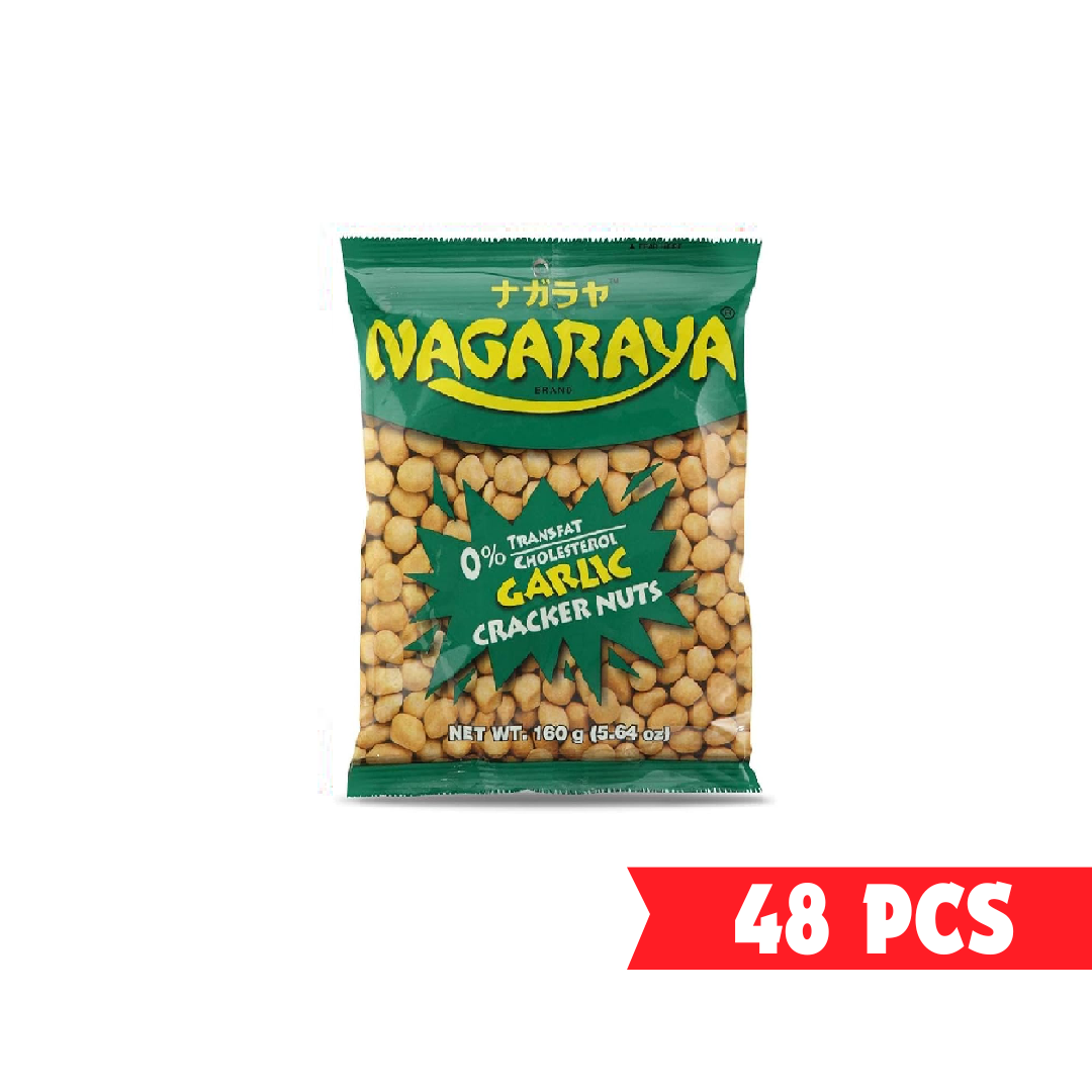 NAGARAYA CRACKER NUTS GARLIC 5.6 OZ