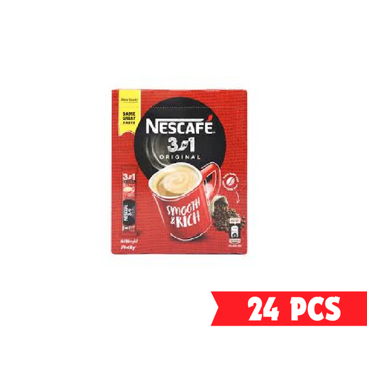 NESCAFE 3 IN 1 ORIGINAL (RED)  24 BAGS (25 X 18 GM)