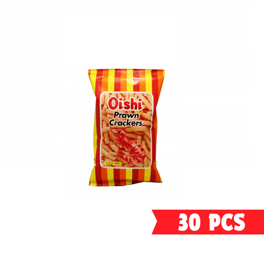 OISHI PRAWN CRACKERS REGULAR 3.52 OZ