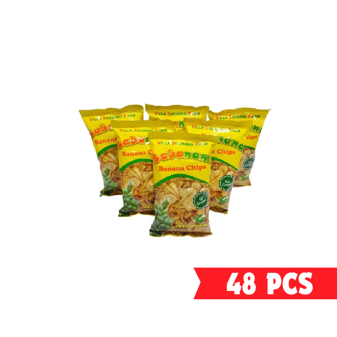 VILLA SOCORRO FARM SABANANA CHIPS 100 GM